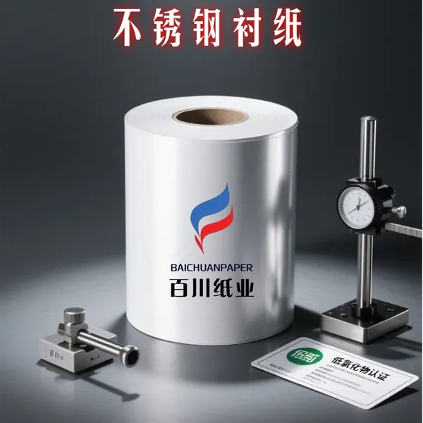 不锈钢衬纸 铝箔衬纸 25-60g 全木浆制成 专业规格 不含荧光 防潮 防锈 厂家直供