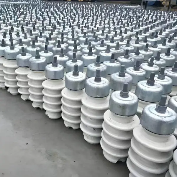 PS-15/500 户外柱式陶瓷绝缘子 15kV 配电线路防腐支柱瓷瓶