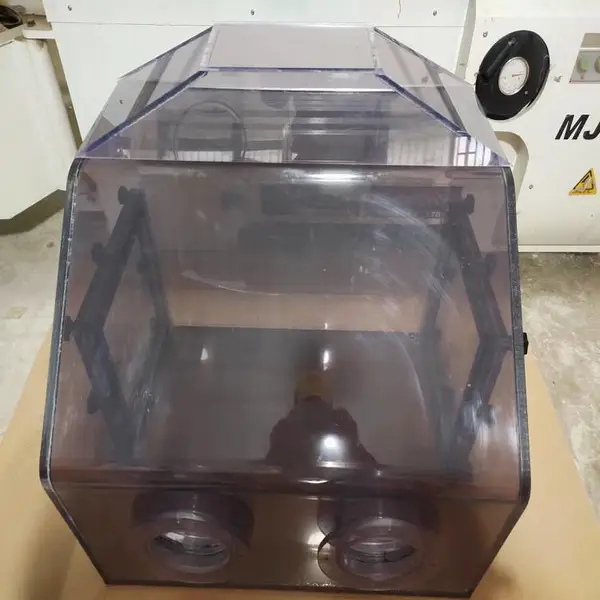 生物实验亚克力手套箱 可按要求定制透明手机玻璃箱