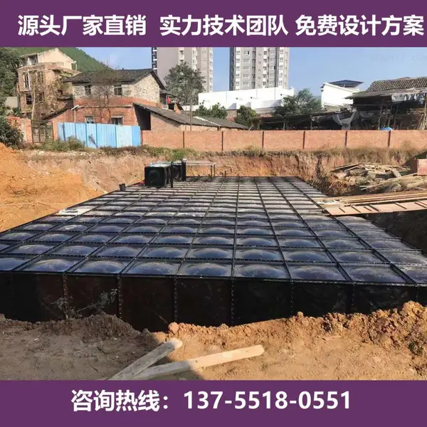 铜仁无负压变频供水设备厂地埋式水箱消防水箱