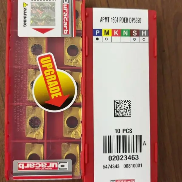 韩国杜龙卡浦刀片APMT1604PDER DP5320 铣刀片 硬质合金刀片R5 R6现货