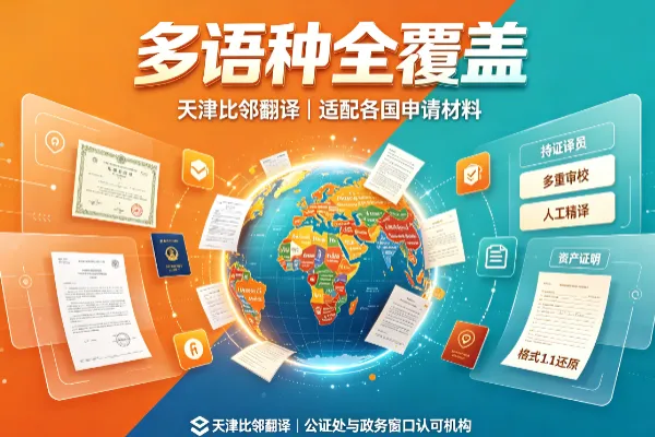开发区附近的出国资料翻译公司