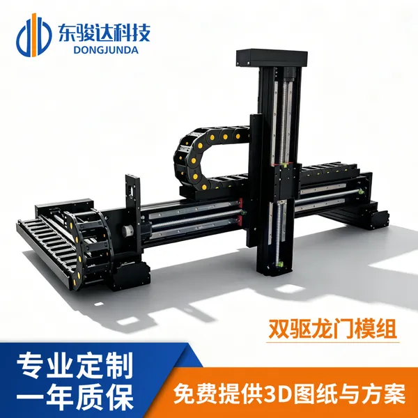 高精度龙门双驱模组线性数控激光直线滑台模组织XYZ三轴滑台模组