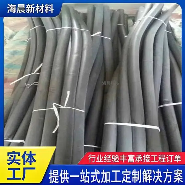 黑色聚乙烯泡沫棒 闭孔塑料棒 PE高密度低发泡棒 海晨