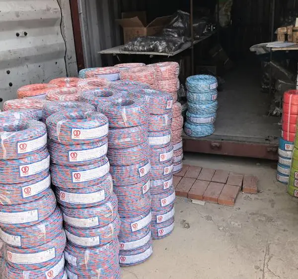双利电线电缆 网络监控复合电缆RVSP2*1.0 安防摄像头信号二合一传输