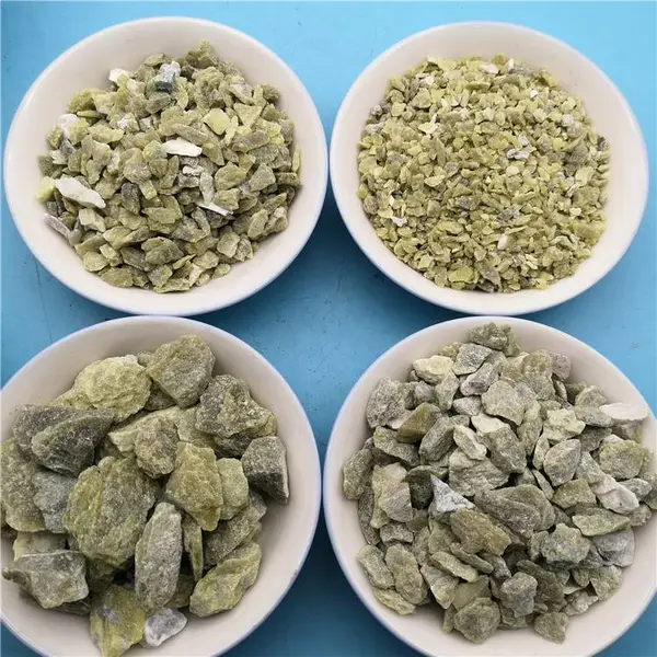 汗蒸房用绿玉石 桑拿房玉石颗粒 永顺鱼缸墙面装饰用绿玉石