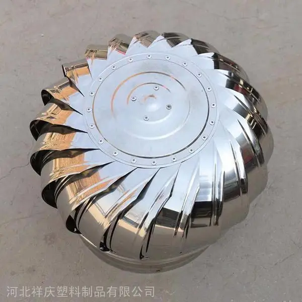 屋顶自然通风器 201不锈钢风帽 304材质圆形无动力风帽