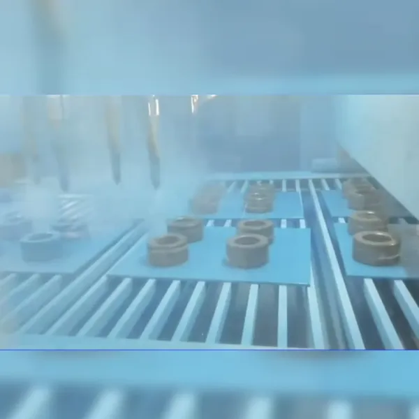 磁环喷粉生产线,磁环自动喷涂设备,磁环喷涂机
