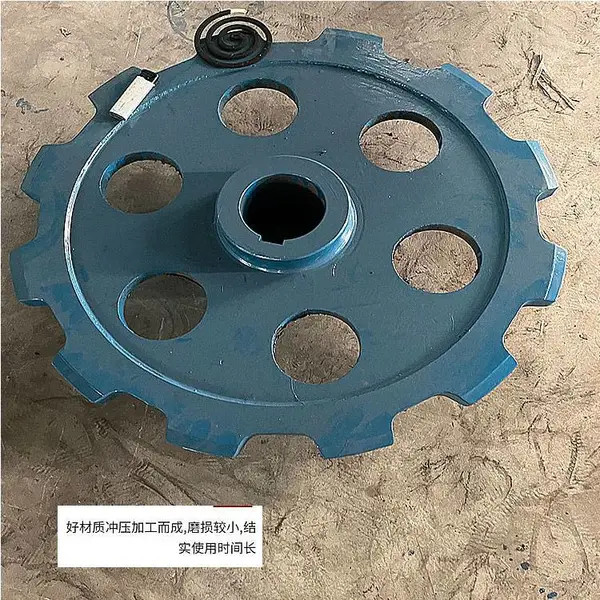 NE100斗式提升机下链轮传动齿轮矿用提升机链轮耐磨单双排链轮