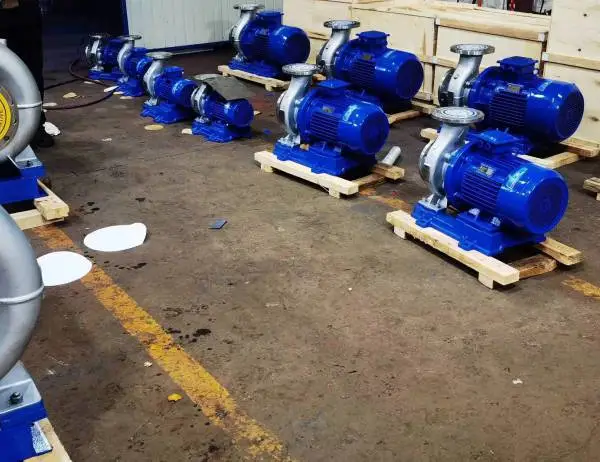 高原水泵 IHW100-200 22KW 铸铁 内蒙众度泵业