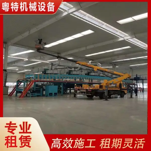 棠下吊篮车出租 灯笼安装作业车租赁-装修上料