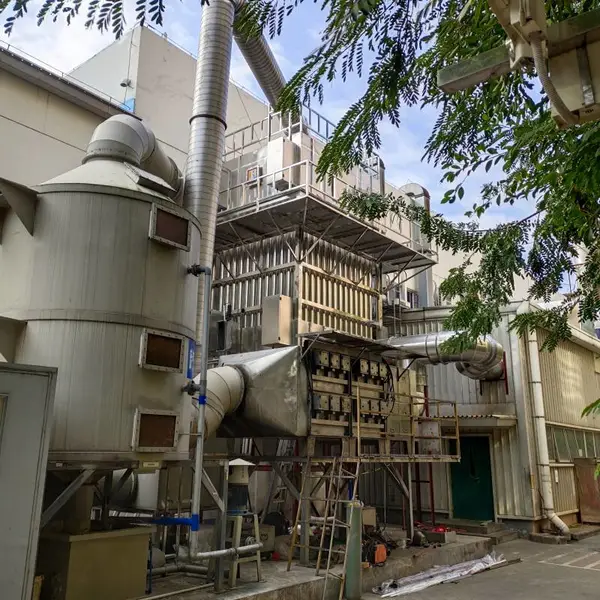 EVA再生油烟处理 EVA高温造粒油烟治理工程 湿电油烟净化器