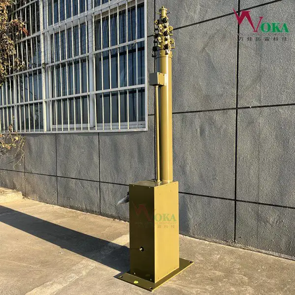 升降杆大型电动伸缩杆 可旋转升降桅杆 自动升降柱