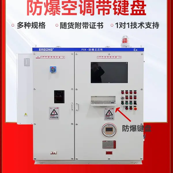 防爆正压粉尘仪控制箱PLC模块柜防爆分析仪氧气分析仪控制柜定制