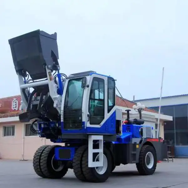 悍博自上料搅拌车 混凝土搅拌运输车 小型全自动