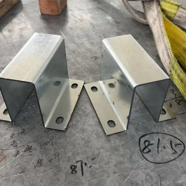 套接方管定型几字檩托 碳钢加厚耐用 工程支架组装连接件