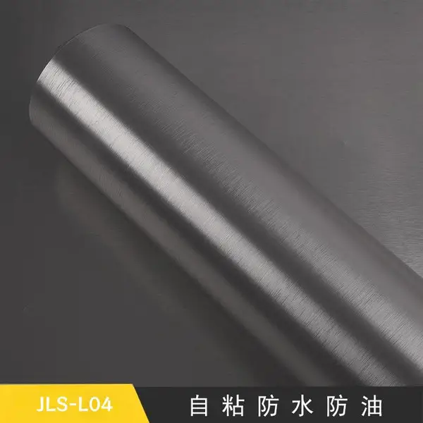 加厚高档工装金属膜电梯翻新改色膜门柜子家具酒店翻新自粘膜出口品质
