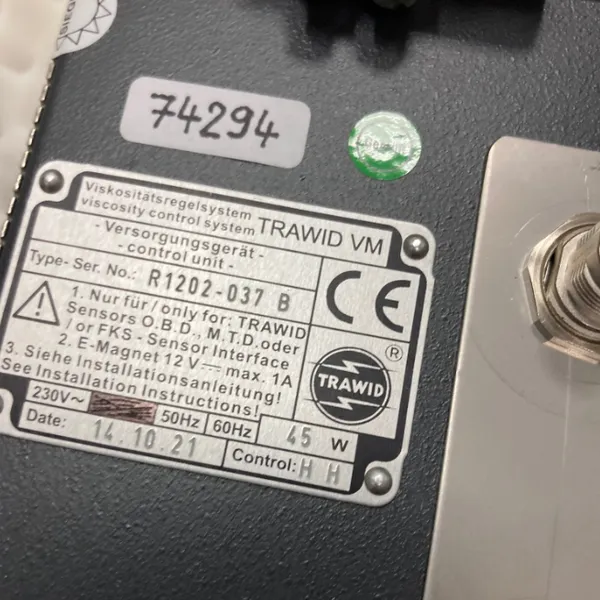 优势供应 TRAWID 粘度控制器 Control UVC-R12V