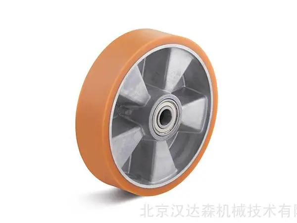 torwegge 聚氨酯轮轻型到中型脚轮充气轮胎和防刺轮实心橡胶轮