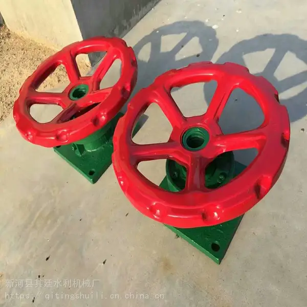 其廷手推启闭机 启闭机闸门 卷扬启闭机