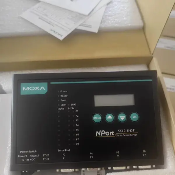 NPort 5232 MOXA 2 端口 RS-232/422/485 串口设备联网服务器