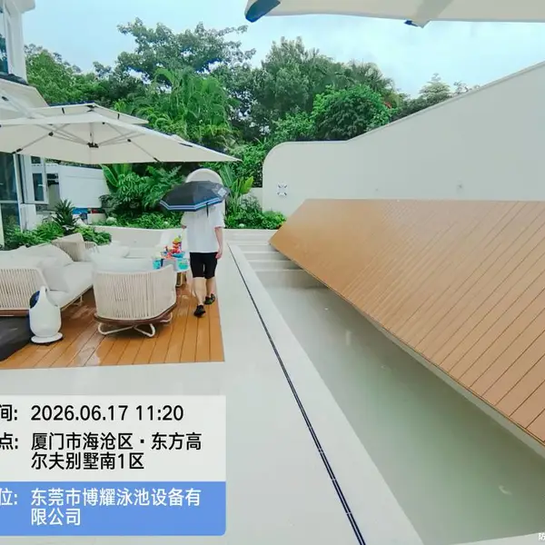 泳池盖 别墅泳池盖 泳池折叠盖 泳池安全防护盖