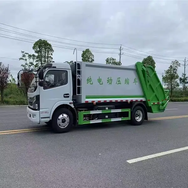 程力新能源纯电动垃圾车/8方纯电动压缩式垃圾车***招标