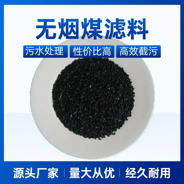 水过滤填料无烟煤滤料 固定碳85含量净化水质 耐高温无烟煤滤