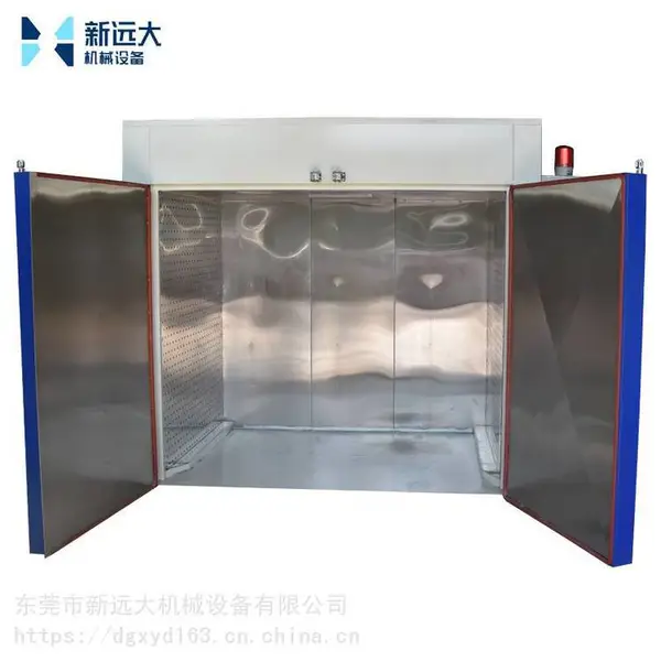 双门大型工业烘干箱 可移动式热风循环烤箱 汽车配件用 回火炉退火炉