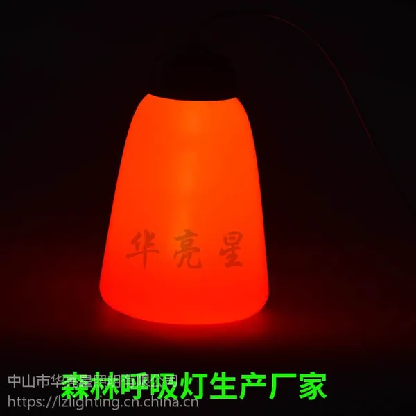 led森林呼吸灯厂家批发户外防水AC220v七彩鸟叫声呼吸灯园林景观挂树灯