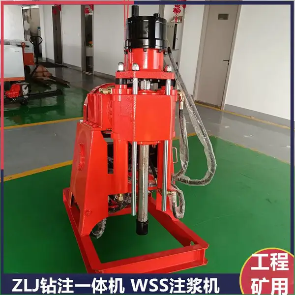 WSS后退式注浆机 地铁二重管注 浆钻机 隧道地基双液注浆加固设备