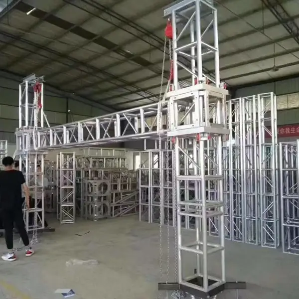 铝合金灯光架 演出庆典设备 可配升降葫芦 灯光吊点设计 专业供应