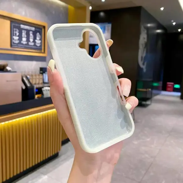 液态果冻硅胶手机壳来图定制LOGO图案设计适用于苹果三星华为型号齐全 全系列打磨合模线