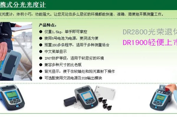 �������������ϣDR1900�ֹ��ȼ� ��Яʽˮ�ʷ�����