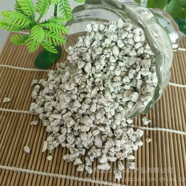芝麻白花岗岩 新中式庭院景观石 水磨石材料 园林景观石