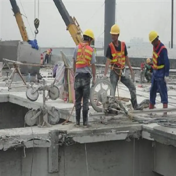 徐州混凝土切割 桥梁绳锯切割拆除 挡土墙切割 地面切割开槽 楼板大梁静力切割