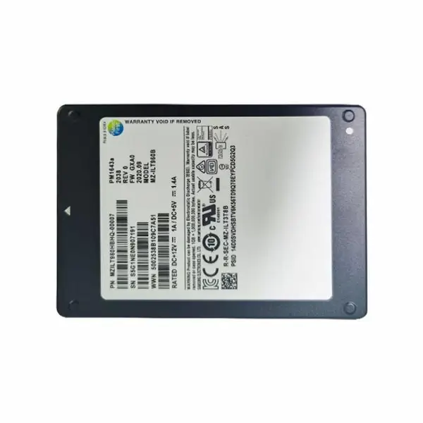 PM1643A 1.92TB SAS�ӿ� ����1GB ��ҵ����̬Ӳ�� 2.5Ӣ��