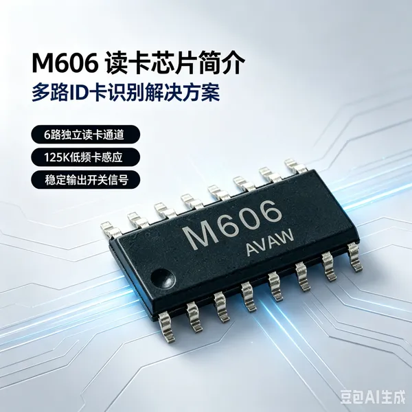 圆志 M606a 射频 IC 125K ID 读卡 WIFI 联网对接云服务器开发芯片