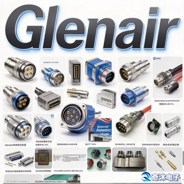 Glenair 800-060-07NF7-10SSN 航空连接器 卷簧端子耐腐蚀