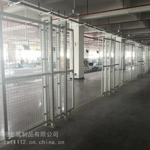 东莞工厂车间隔离防护围栏款式定做 广州厂区仓库护栏网厂家
