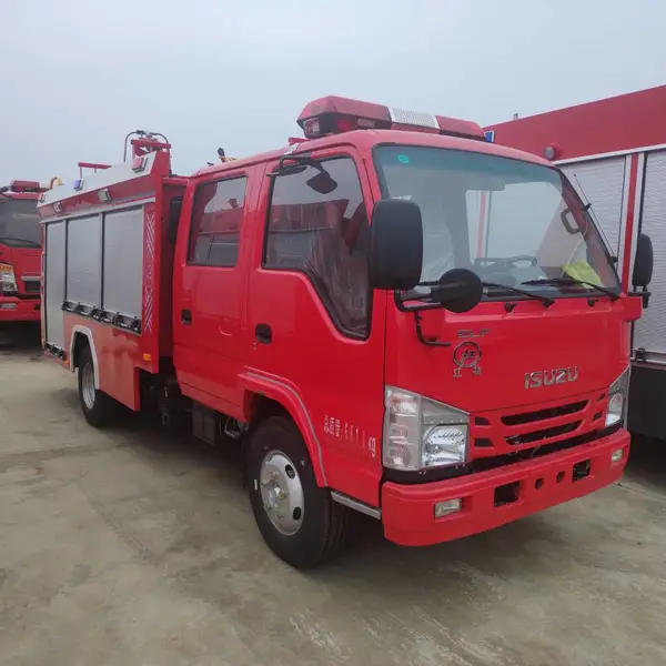 2吨国六庆铃水罐泡沫消防车 五十铃灭火救援车 JDF5070GXFSG20/Q6