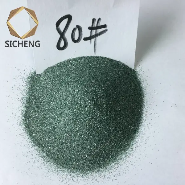GC绿碳化硅60目80目100目120目 喷砂钛制品锅具用碳化硅