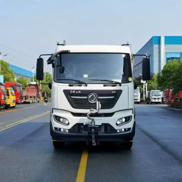 低碳环卫新装备 18吨纯电动洗扫车 大容积新能源清扫车