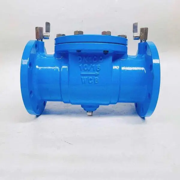 法兰单向倒流防止器　DF41X-16Q一体式水力控制阀