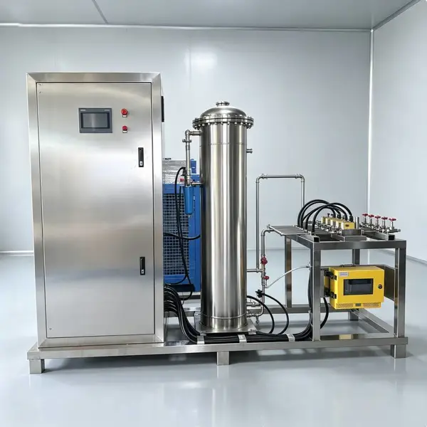 工业 1kg 氧气源臭氧发生器 医院医疗废水处理 脱色杀菌降 COD 臭氧设备