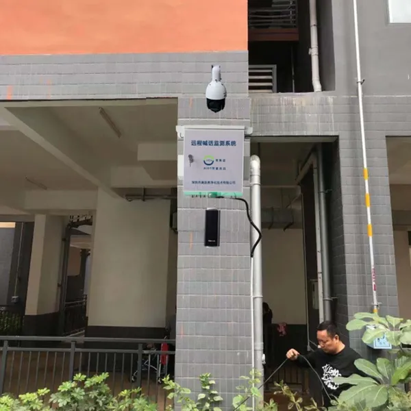 视频监控应急预警喊话系统 电子远程喊话系统治理扬尘噪声污染