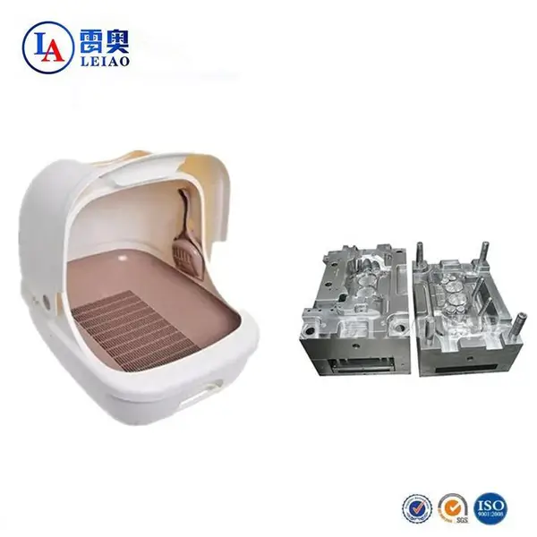 宠物智能猫砂盆模具开模 猫厕所模具 宠物猫砂盆注塑模具加工定制