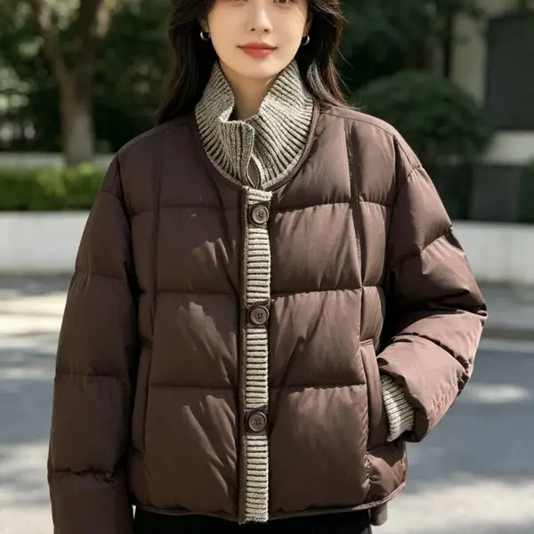 雪佳乐羽绒服 保暖舒适加厚冬装 品牌撤柜尾货 便宜羽绒服货源