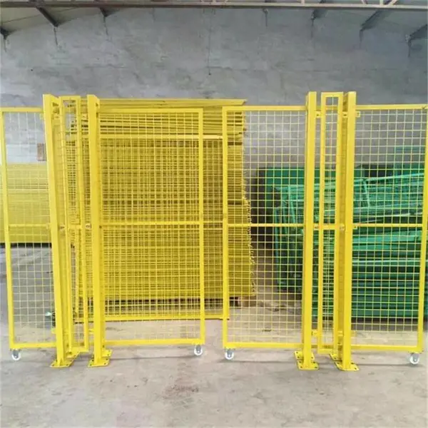 车间隔离网仓库车间隔离板物流分拣围栏隔离网工地移动基坑防护网