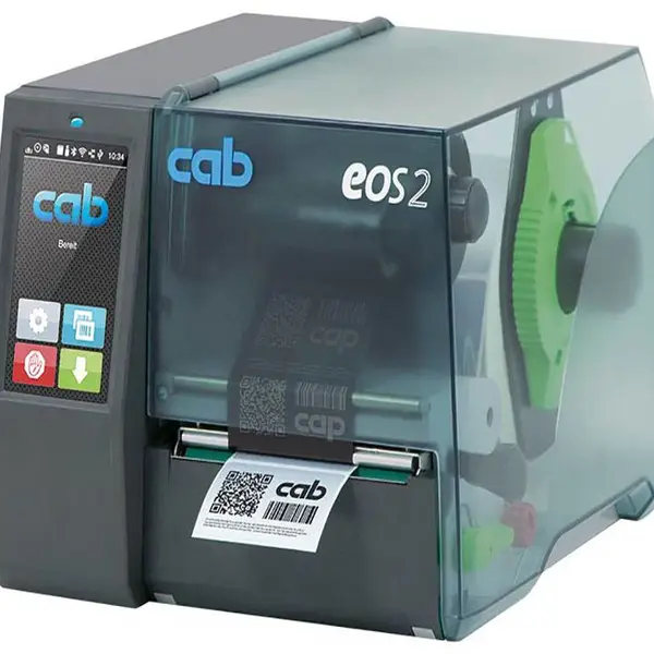 CAB EOS5标签打印机 条码贴纸机 不干胶铜版纸亚银龙标签打印